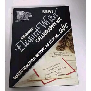 Vintage Speedball Elegant Writer Calligraphy Kit‎ #2885 From 1990